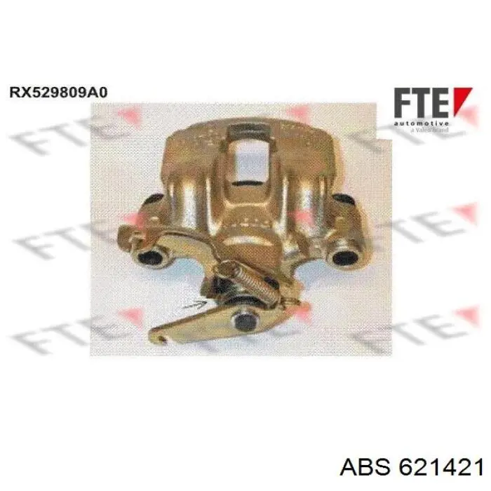 Супорт гальмівний задній лівий ABS 621421 ціна, від 83.62 USD