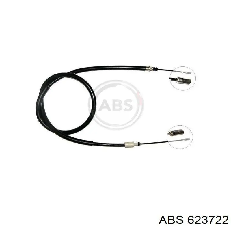 Супорт задній правий 623722 ABS