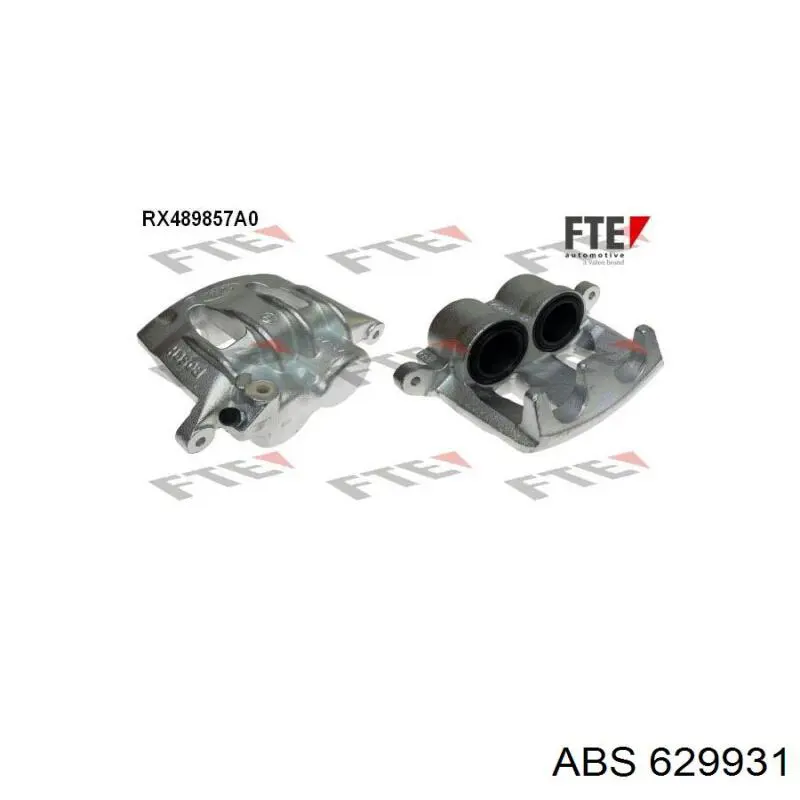 Супорт гальмівний передній лівий ABS 629931 ціна, від 57.76 USD
