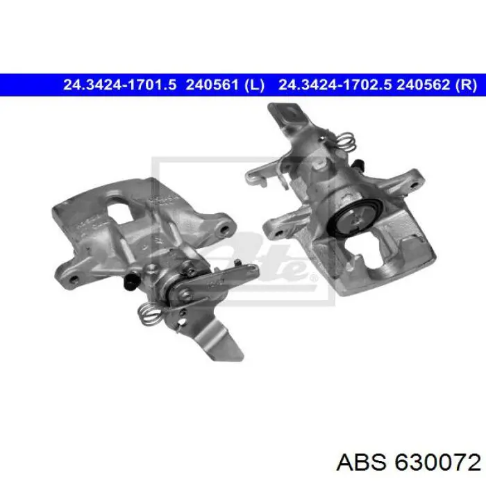Купити 630072 ABS Супорт задній правий