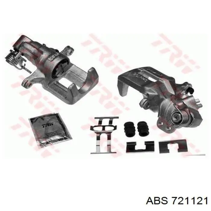 Супорт гальмівний задній лівий ABS 721121 ціна, від 57.87 USD