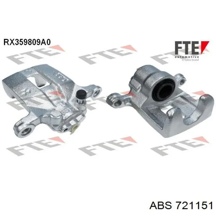 Супорт гальмівний задній лівий 721151 ABS