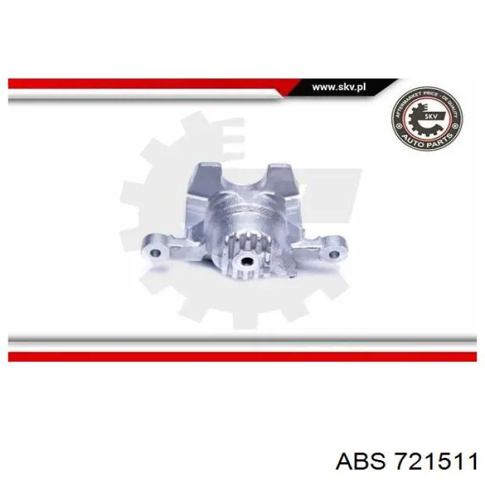 Супорт гальмівний задній лівий ABS 721511 ціна, від 33.81 USD