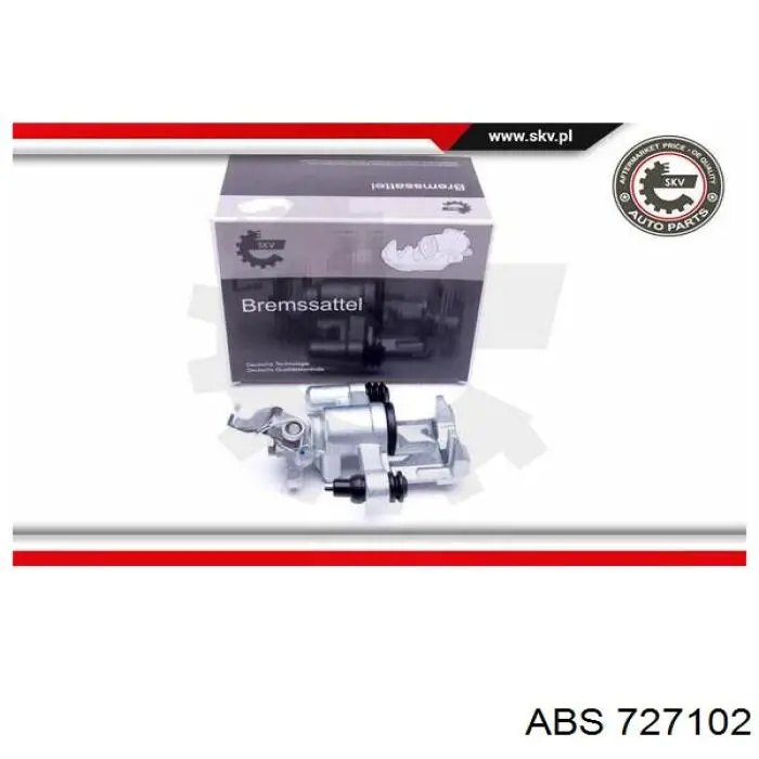 Супорт гальмівний задній правий ABS 727102 ціна, від 59.02 USD