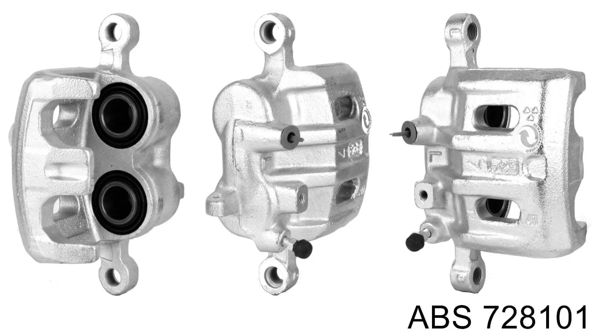 Супорт гальмівний передній лівий ABS 728101 ціна, від 56.70 USD