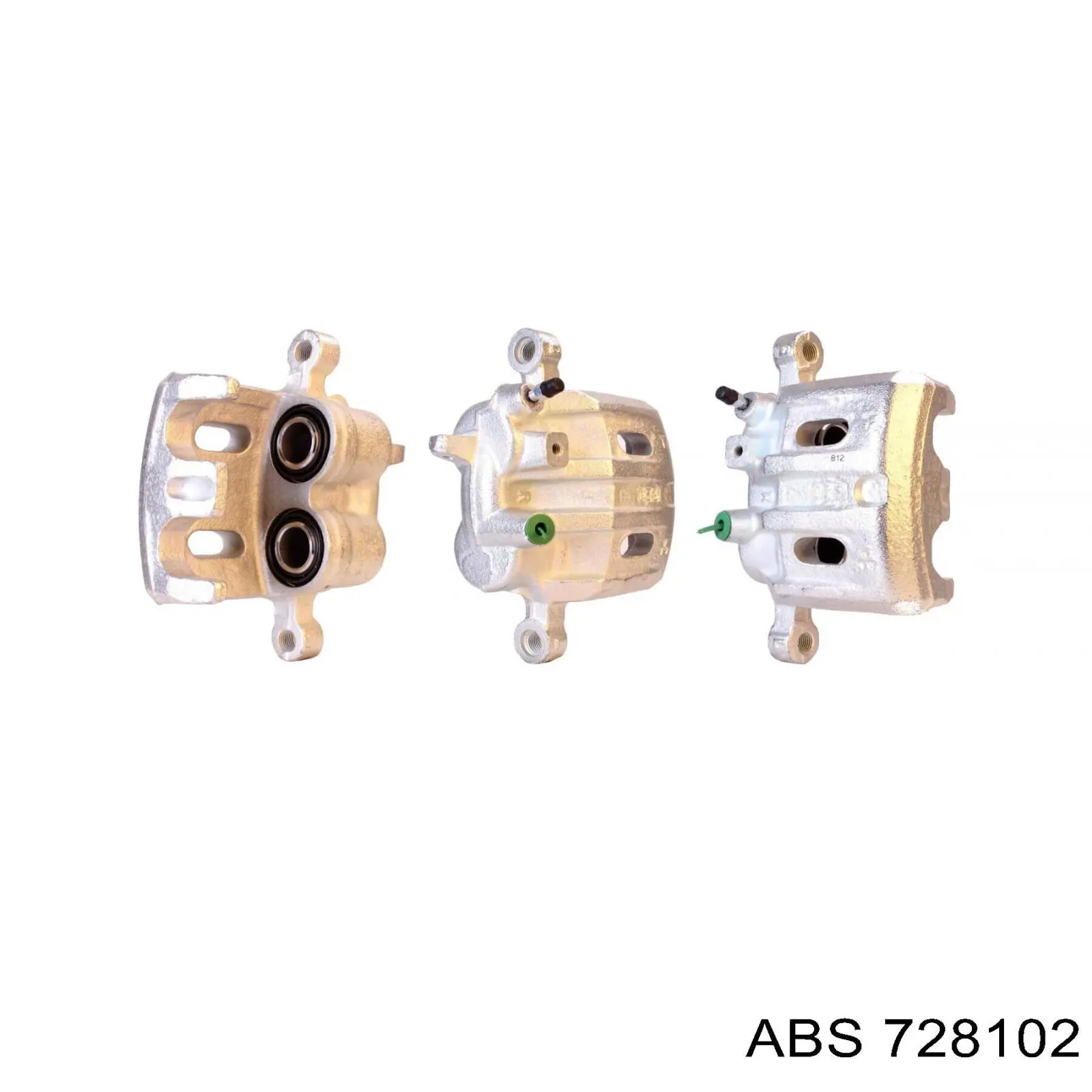 Супорт гальмівний передній правий ABS 728102 ціна, від 62.48 USD