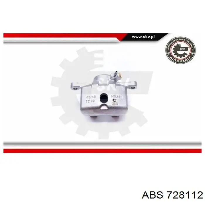 Супорт гальмівний задній правий ABS 728112 ціна, від 42.33 USD