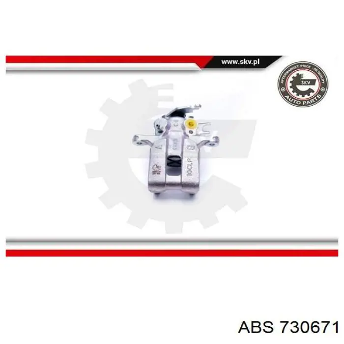 Супорт гальмівний задній лівий ABS 730671 ціна, від 50.68 USD