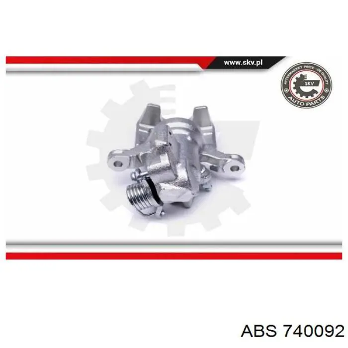 Купити 740092 ABS Супорт задній правий
