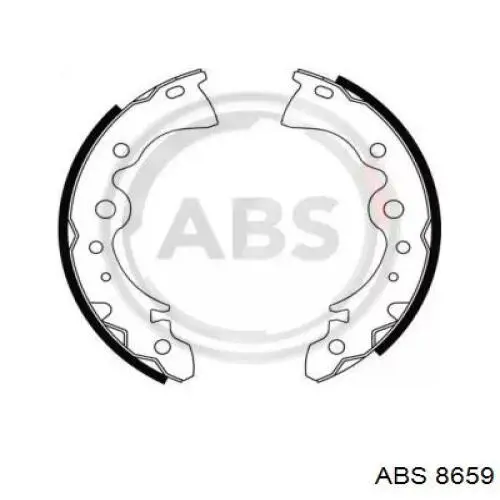 Купити 8659 ABS Колодки гальмові задні, барабанні