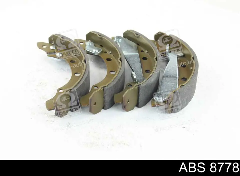 Купити 8778 ABS Колодки гальмові задні, барабанні