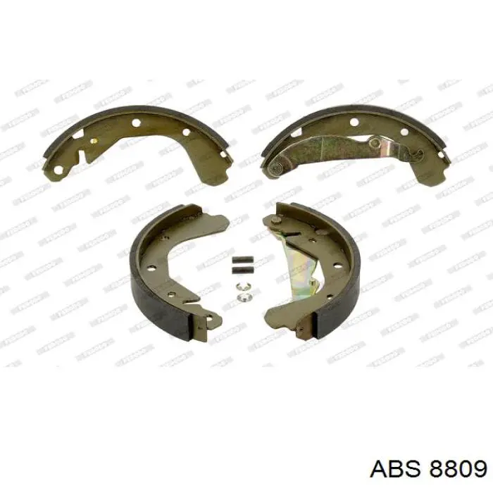 Колодки гальмові задні, барабанні ABS 8809 ціна, від 14.09 USD