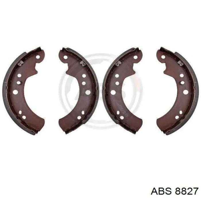 Колодки гальмові задні, барабанні ABS 8827 ціна, від 32.34 USD