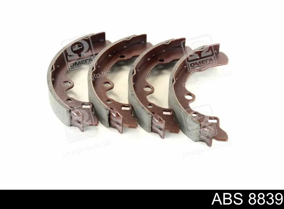 Купити 8839 ABS Колодки гальмові задні, барабанні