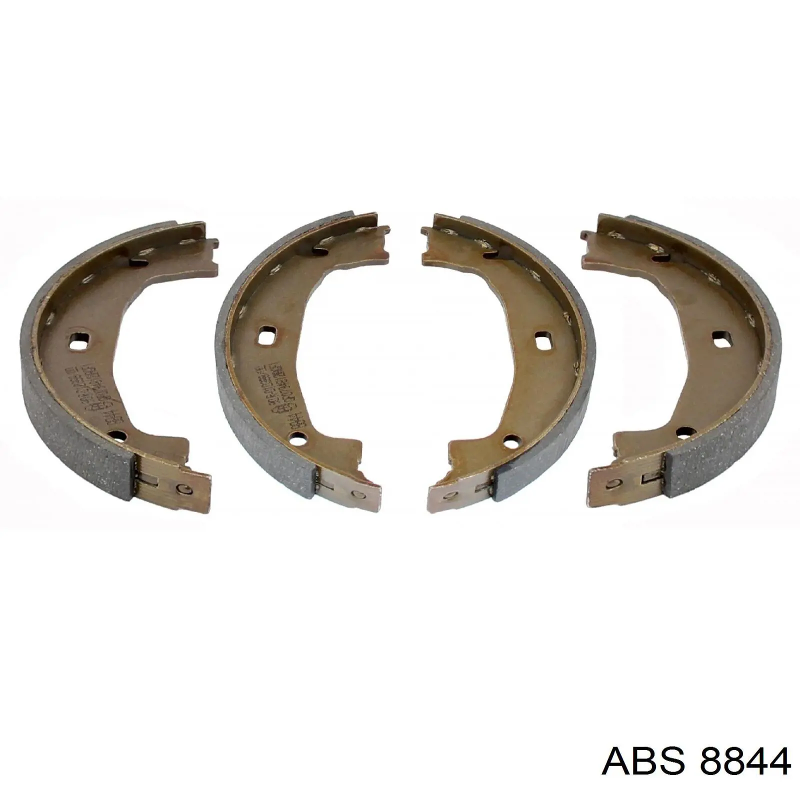 Купити 8844 ABS Колодки гальмові задні, барабанні