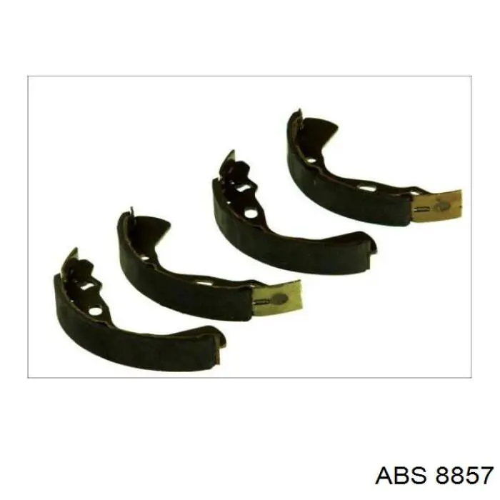 Колодки гальмові задні, барабанні ABS 8857 ціна, від 12.37 USD