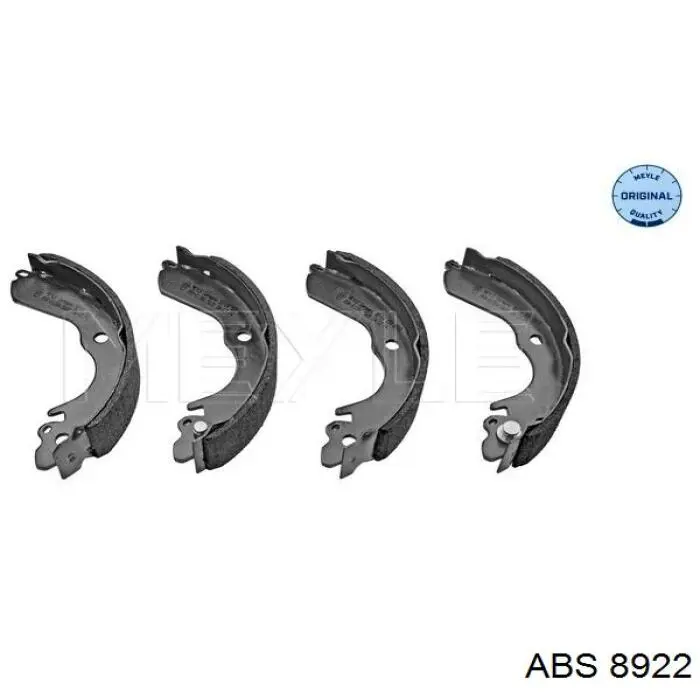 Купити 8922 ABS Колодки гальмові задні, барабанні