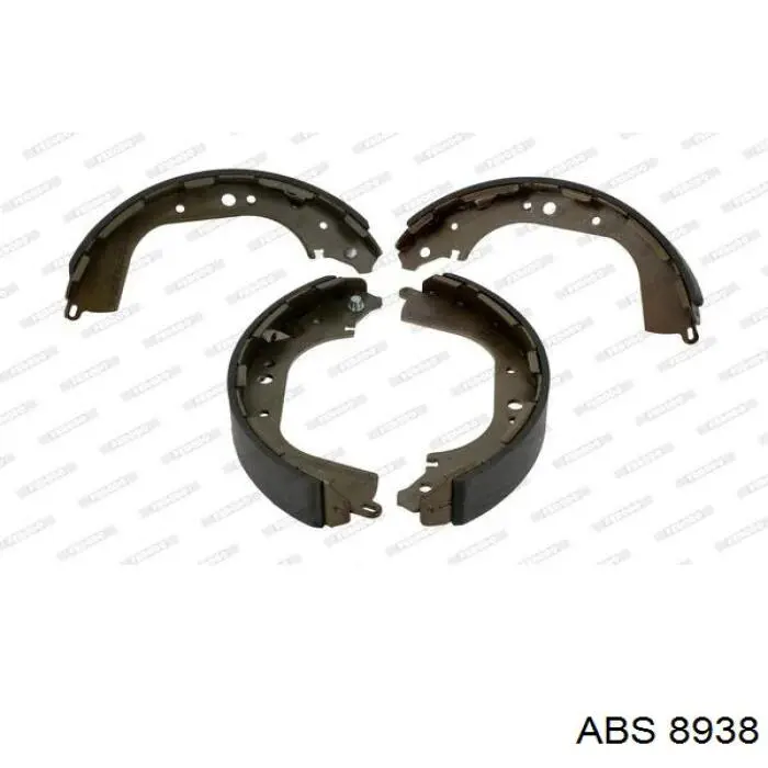 Купити 8938 ABS Колодки гальмові задні, барабанні