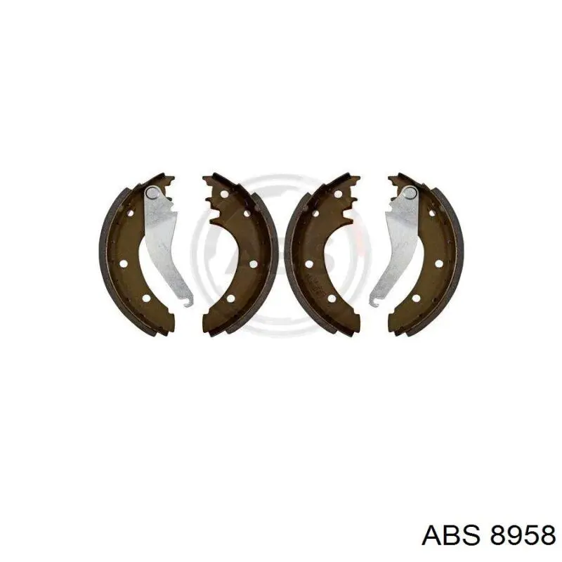 Купити 8958 ABS Колодки гальмові задні, барабанні