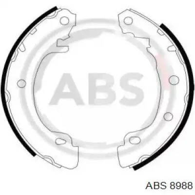 Колодки гальмові задні, барабанні ABS 8988 ціна, від 14.93 USD