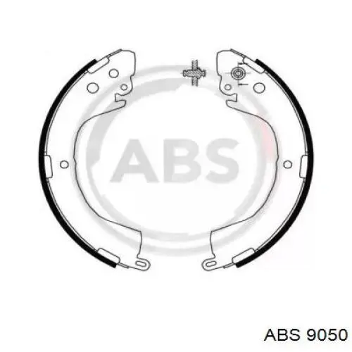 Купити 9050 ABS Колодки гальмові задні, барабанні