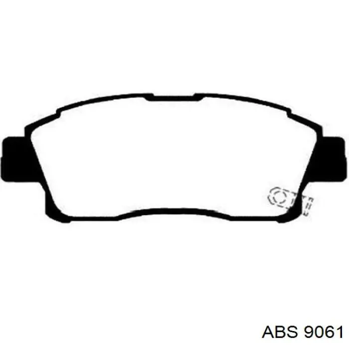 Колодки гальмові задні, барабанні 9061 ABS