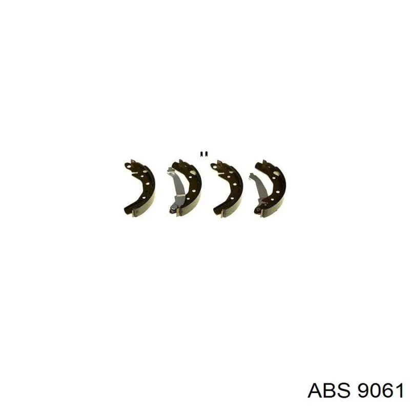 Колодки гальмові задні, барабанні ABS 9061 ціна, від 14.22 USD
