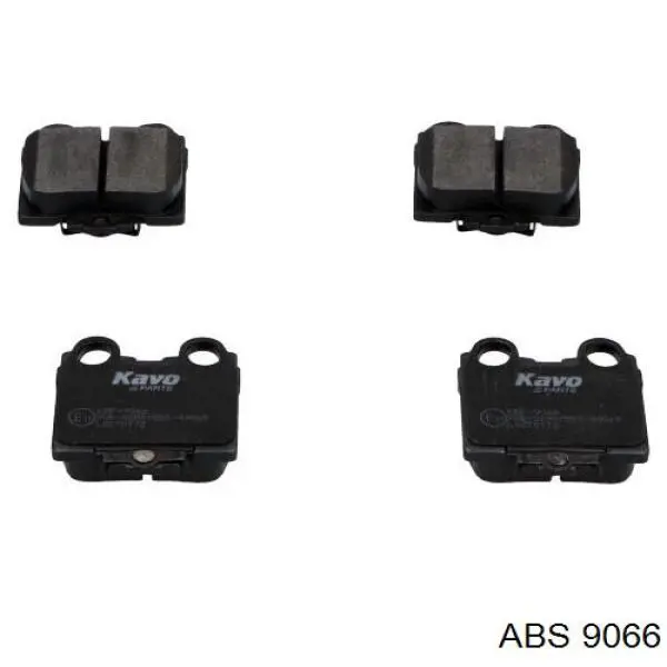 Купити 9066 ABS Колодки гальмові задні, барабанні