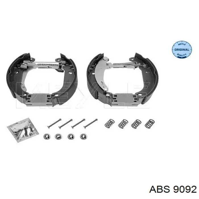 Купити 9092 ABS Колодки гальмові задні, барабанні