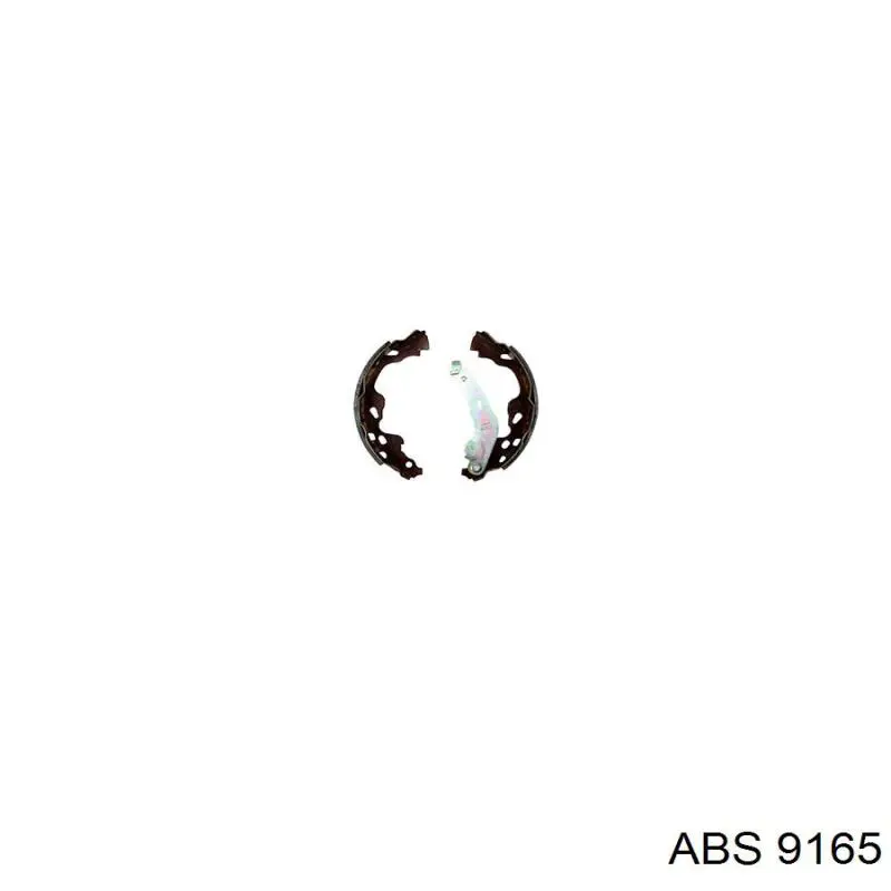 Купити 9165 ABS Колодки гальмові задні, барабанні