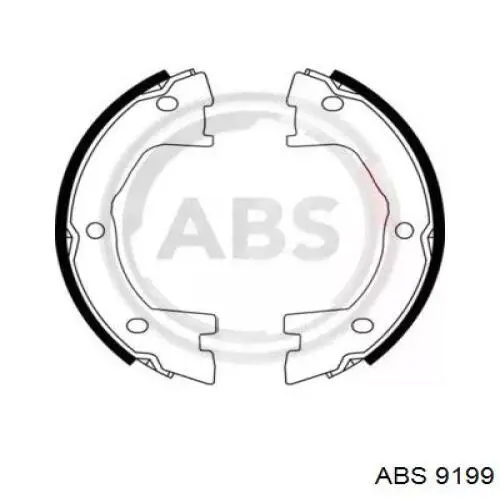 Купити 9199 ABS Колодки гальмові задні, барабанні