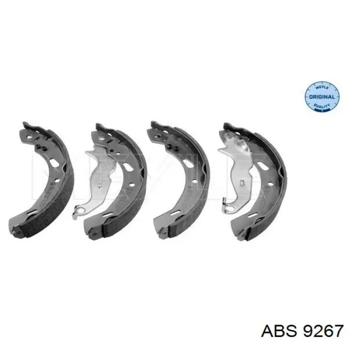 Купити 9267 ABS Колодки гальмові задні, барабанні