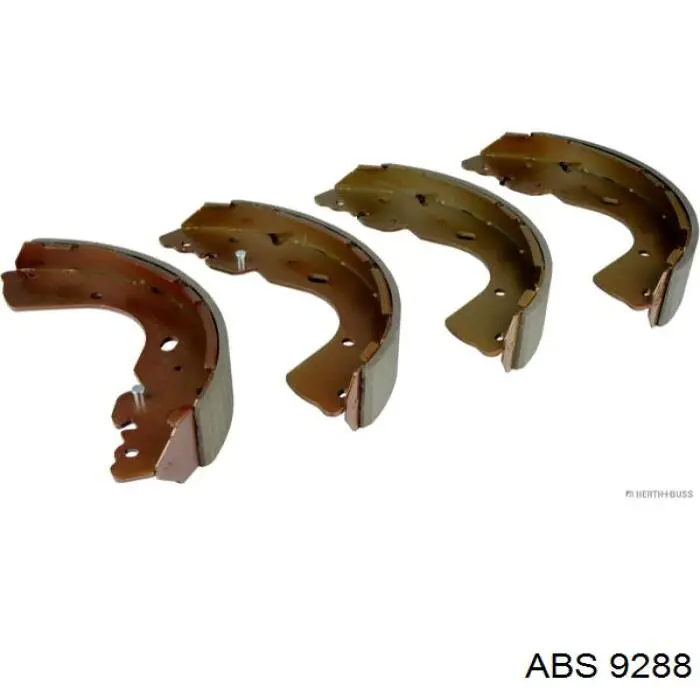 Купити 9288 ABS Колодки гальмові задні, барабанні