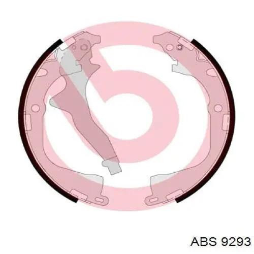 Колодки гальмові задні, барабанні ABS 9293 ціна, від 32.24 USD