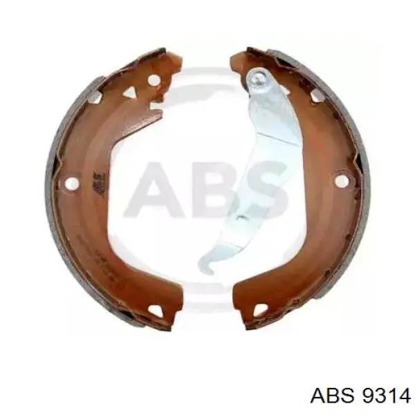 Купити 9314 ABS Колодки гальмові задні, барабанні