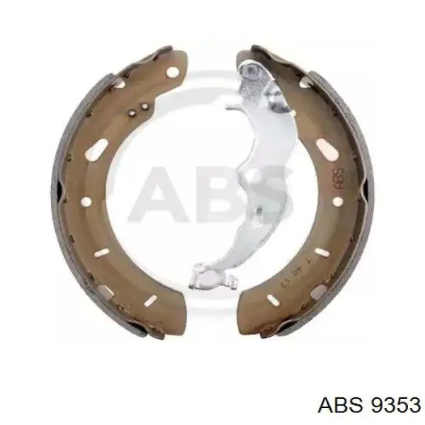 Колодки гальмові задні, барабанні ABS 9353 ціна, від 29.69 USD