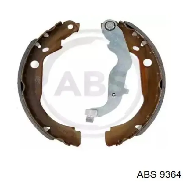 Колодки гальмові задні, барабанні ABS 9364 ціна, від 25.17 USD