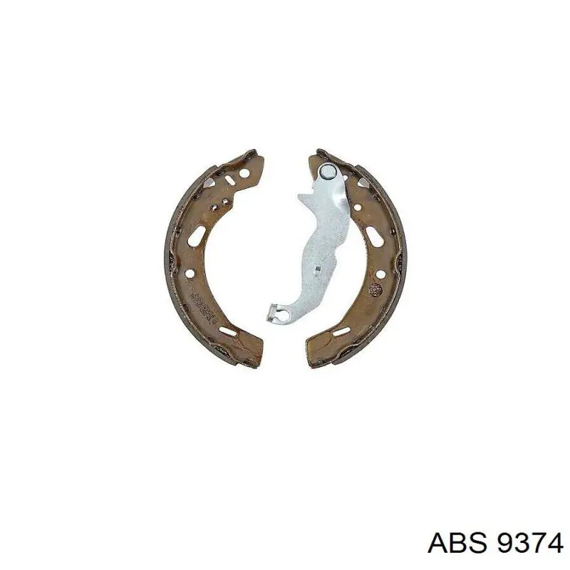 Колодки гальмові задні, барабанні ABS 9374 ціна, від 22.31 USD