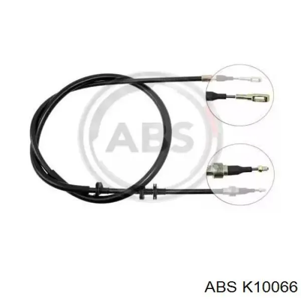 Купити K10066 ABS Трос ручного гальма задній, правий/лівий