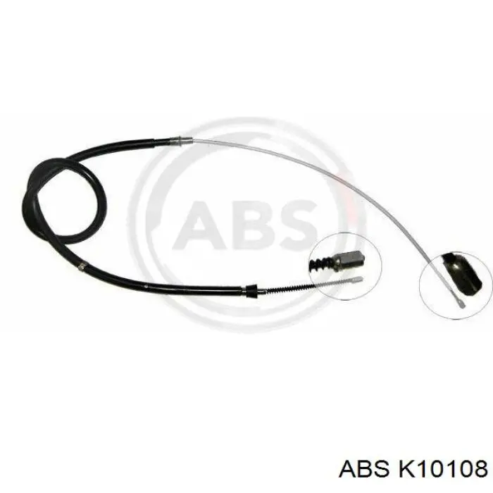 Трос стоянкового гальма задній правий ABS K10108 ціна, від 5.32 USD