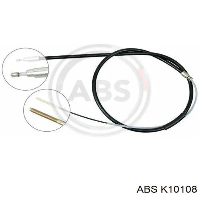 Трос стоянкового гальма задній правий ABS K10108 ціна, від 5.32 USD