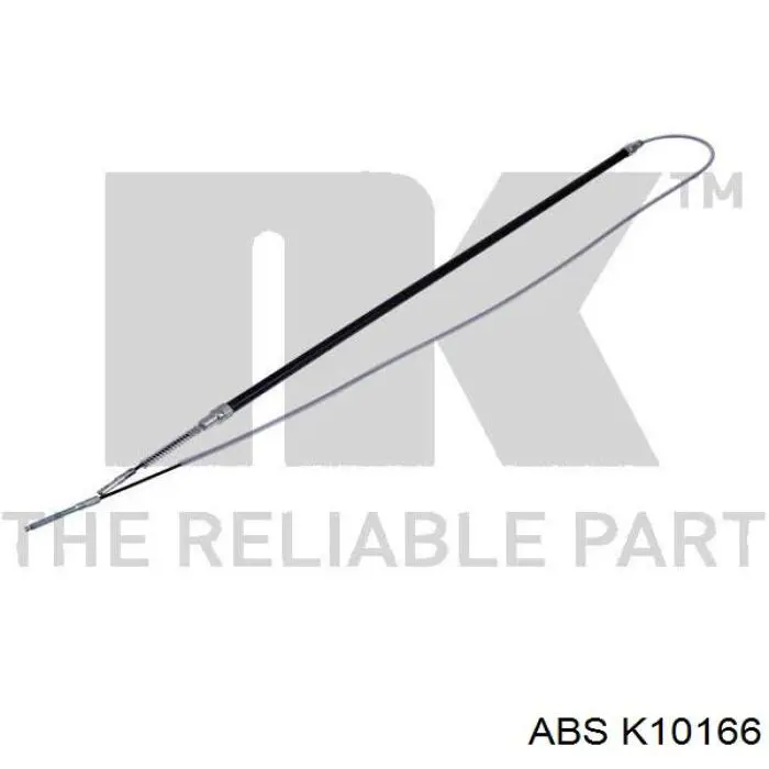 Трос ручного гальма задній, правий/лівий ABS K10166 ціна, від 6.61 USD