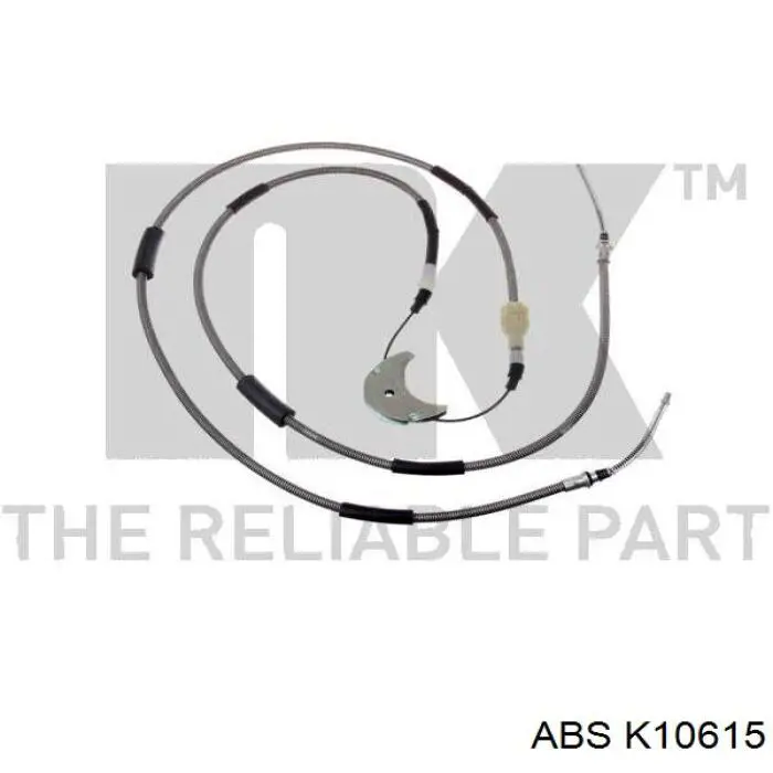 Трос ручного гальма задній, правий/лівий ABS K10615 ціна, від 23.01 USD