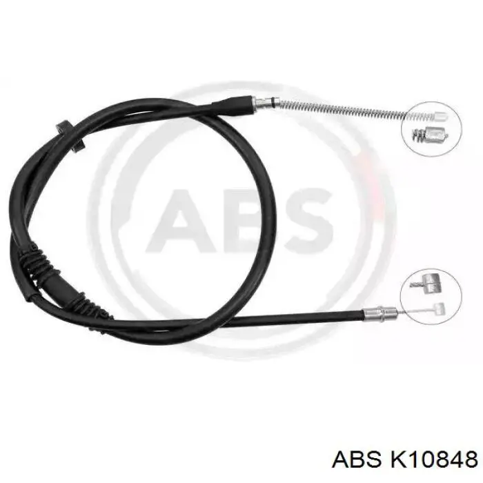 Купити K10848 ABS Трос ручного гальма задній, правий