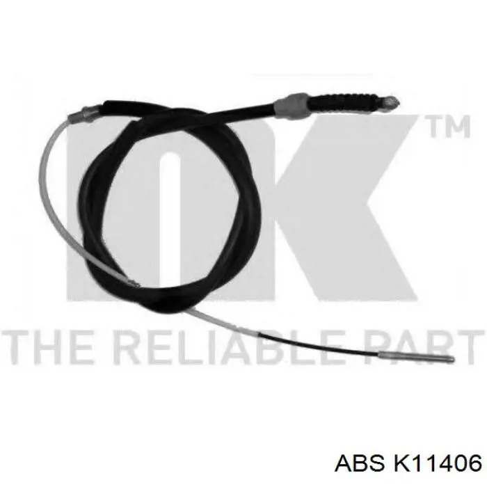 Трос ручного гальма задній, правий/лівий ABS K11406 ціна, від 6.14 USD