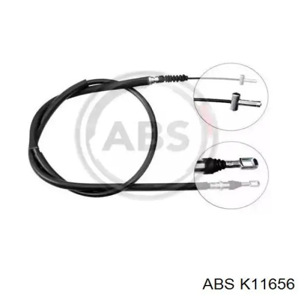 Трос ручного гальма задній, правий/лівий ABS K11656 ціна, від 10.55 USD