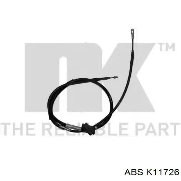 Трос ручного гальма задній, правий/лівий ABS K11726 ціна, від 10.67 USD