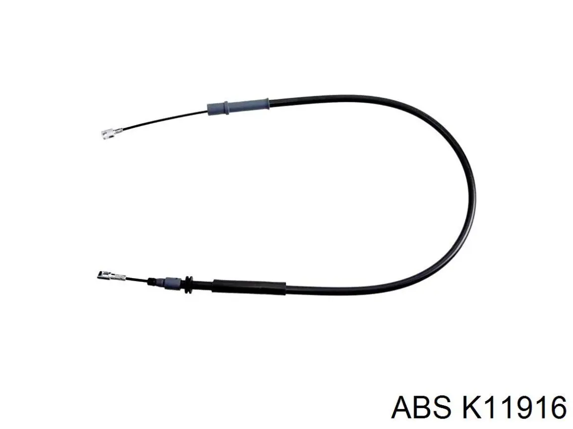 Трос ручного гальма задній, правий/лівий ABS K11916 ціна, від 8.32 USD
