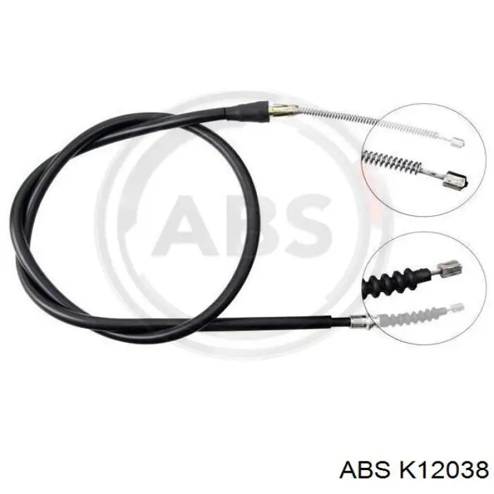 K12038 ABS Трос ручного гальма задній, правий