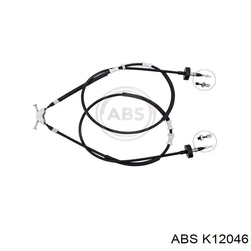 Трос ручного гальма задній, правий/лівий ABS K12046 ціна, від 17.60 USD